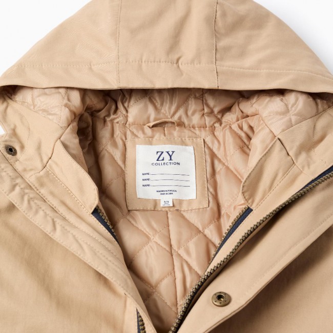 ZIPPY Παιδικό Μπουφάν Parka Dark Beige 31073930005