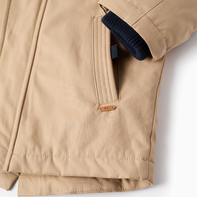 ZIPPY Παιδικό Μπουφάν Parka Dark Beige 31073930005