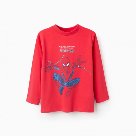 ZIPPY Παιδική Μπλούζα Spiderman Marvel RED 31074257040