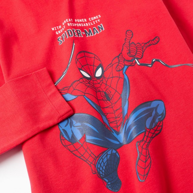 ZIPPY Παιδική Μπλούζα Spiderman Marvel RED 31074257040