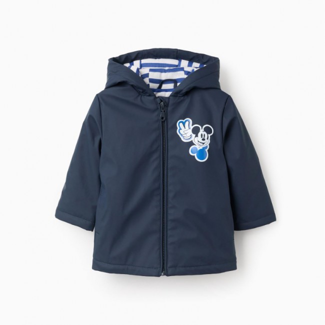 ZIPPY Παιδικό Μπουφάν Αδιάβροχο Mickey Mouse Blue 31074348006