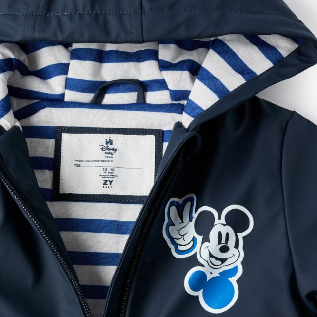 ZIPPY Παιδικό Μπουφάν Αδιάβροχο Mickey Mouse Blue 31074348006