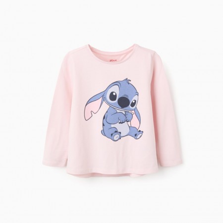 ZIPPY Παιδική Μπλούζα Stitch Disney ροζ 31075031030