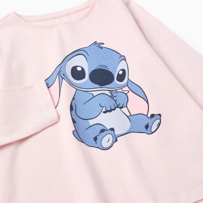 ZIPPY Παιδική Μπλούζα Stitch Disney ροζ 31075031030