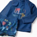ZIPPY Παιδικό Σετ Μαγιό T-Shirt/ Boxer μπλε 31078069006