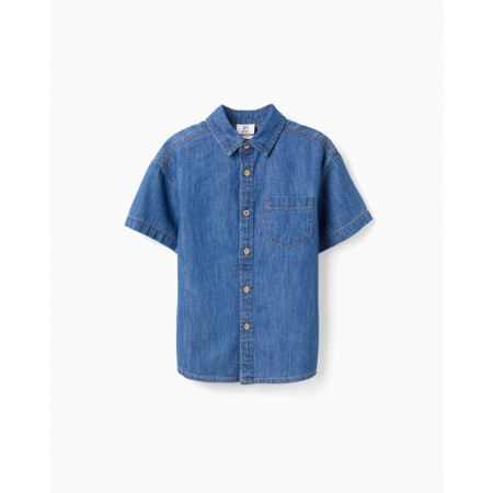 ZIPPY Παιδικό Πουκάμισο Denim μπλε 31078160003