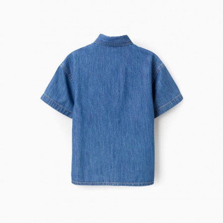 ZIPPY Παιδικό Πουκάμισο Denim μπλε 31078160003