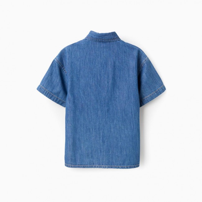 ZIPPY Παιδικό Πουκάμισο Denim μπλε 31078160003