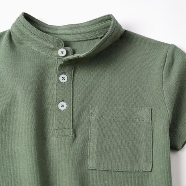 ZIPPY Παιδική Μπλούζα Polo λαδί 31078341009