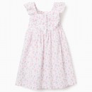 ZIPPY Παιδικό Φόρεμα Poplin εκρού εμπριμέ 31078811041